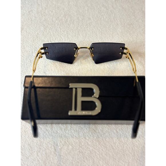 Brand New Balmain Sunglasses- FIXE BPS-123-A-54 Size 54-19-140 - Picture 4 of 6